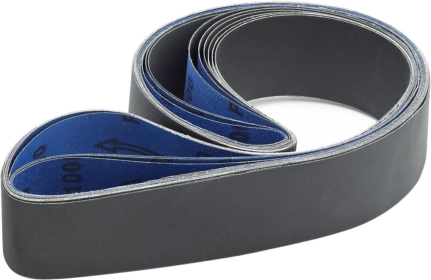 6 Pack 2×72 Inch Silicon Carbide Sanding Belts – 600/800/1000 Grits for Knife…