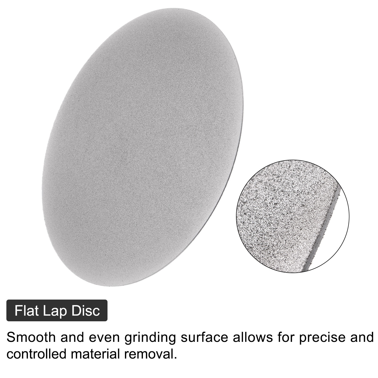 Diamond Sanding Grinding Disc 12″ Grit 180 No Center Hole Flat Lap Wheel Disk