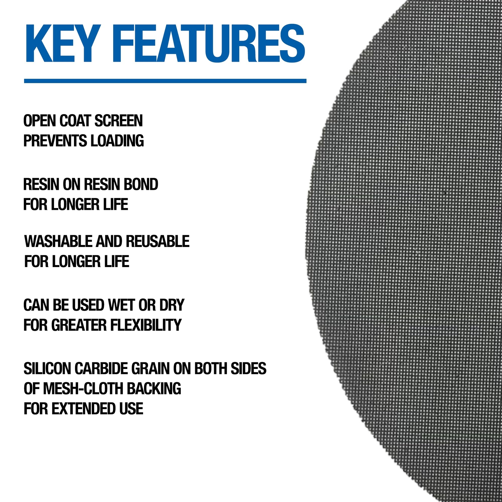 Mercer Industries Floor Sanding Screen Disc 10 Pack 15″ Grit 150