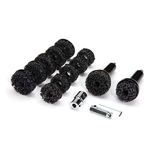 Wheel Hub and Rotor Polishing Kit, Removes Rust, Power Tool Polishing Kit 2