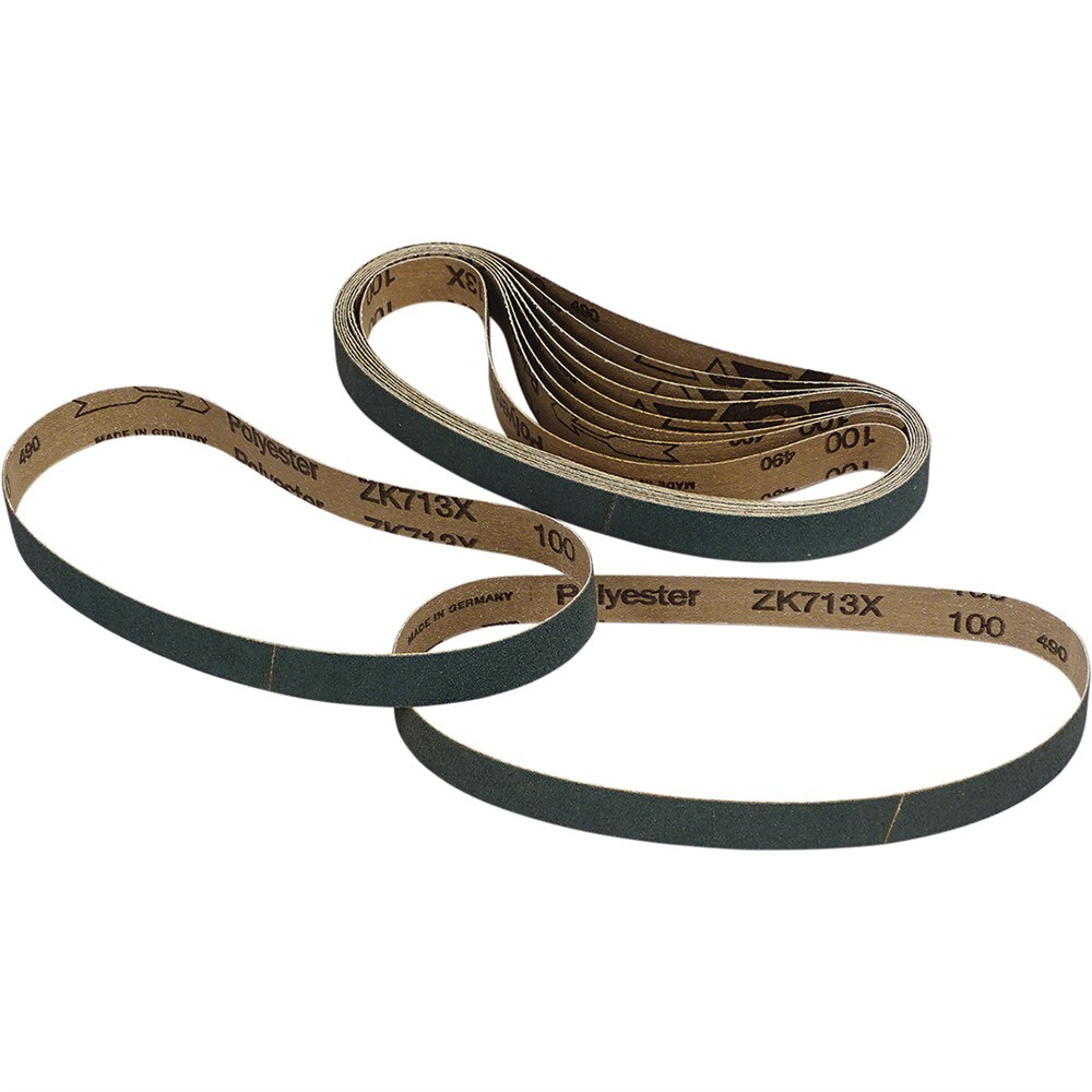 Astro Pneumatic® 100 Grit Sanding Belt, 10 Pk – 13/16″ x 20-1/2″ #AP-3035100