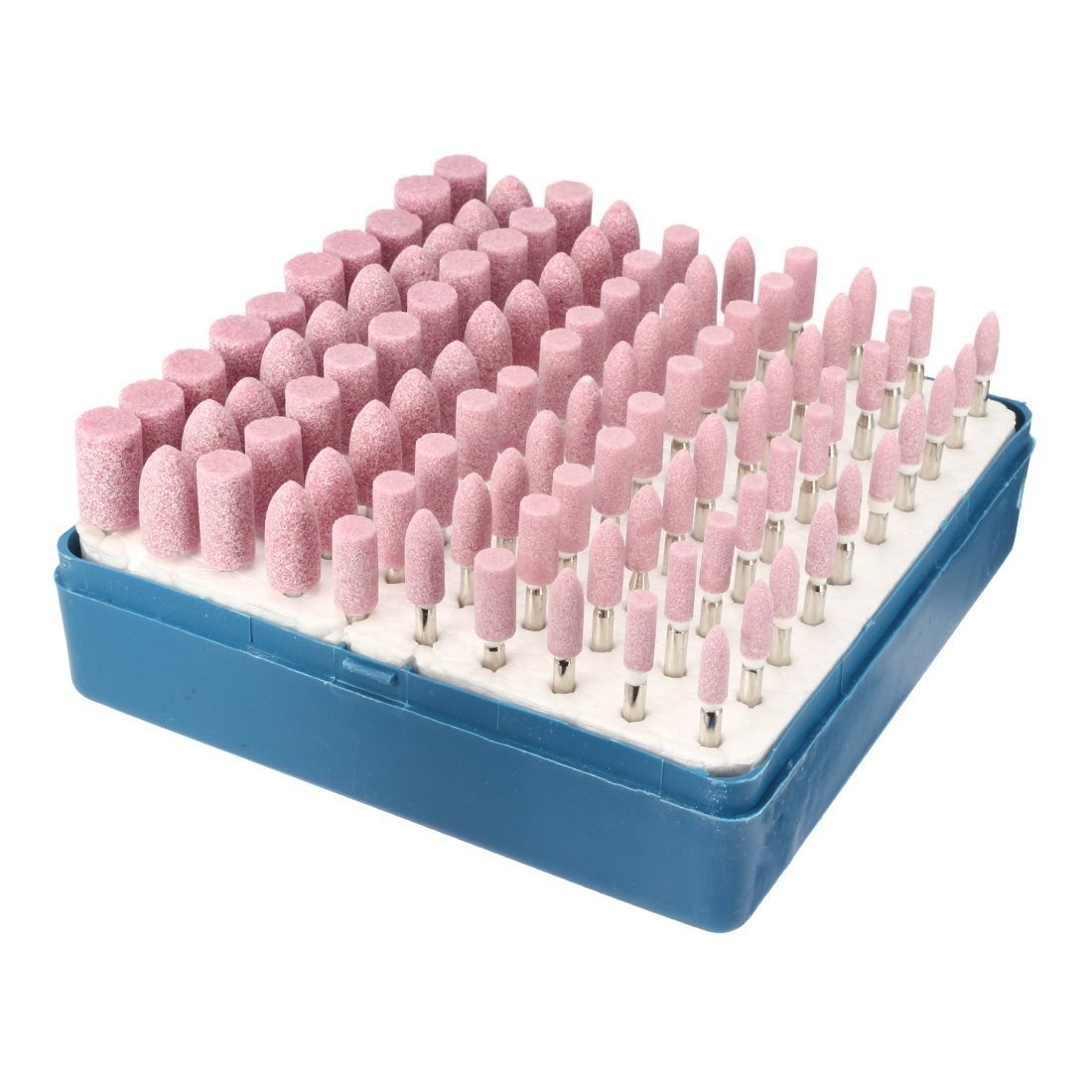 3mm / 1/8inch Abrasive Mounted Stone Grinding Wheels Bits Set Cone Polishing Too