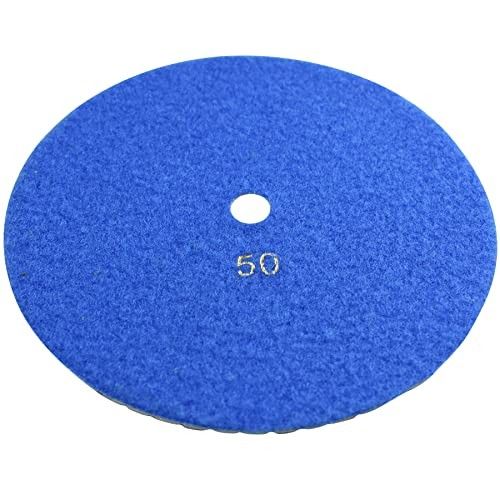7 Step 7″ Wet Diamond Polishing Pads Abrasive Set, Great for Granite 7 Inch