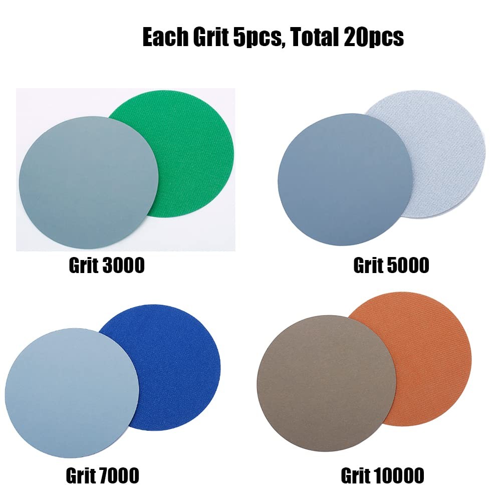 Water Grinding Abrasive Paper Grit 3000/5000/7000/10000 for Flocking Sandpape…