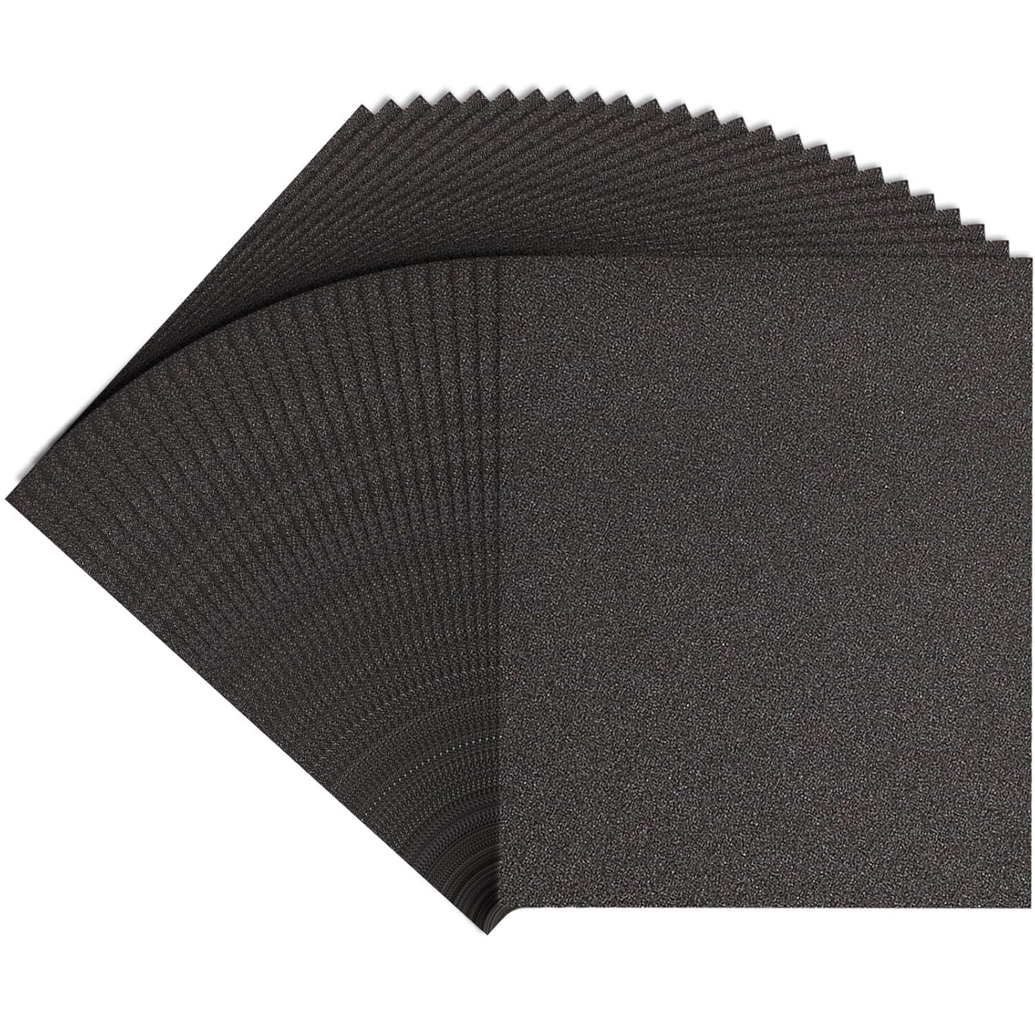 100 PCS Sandpaper 9″ x 11 in Silicon Carbide Wet & Dry Sand Paper Sheets 60 Grit