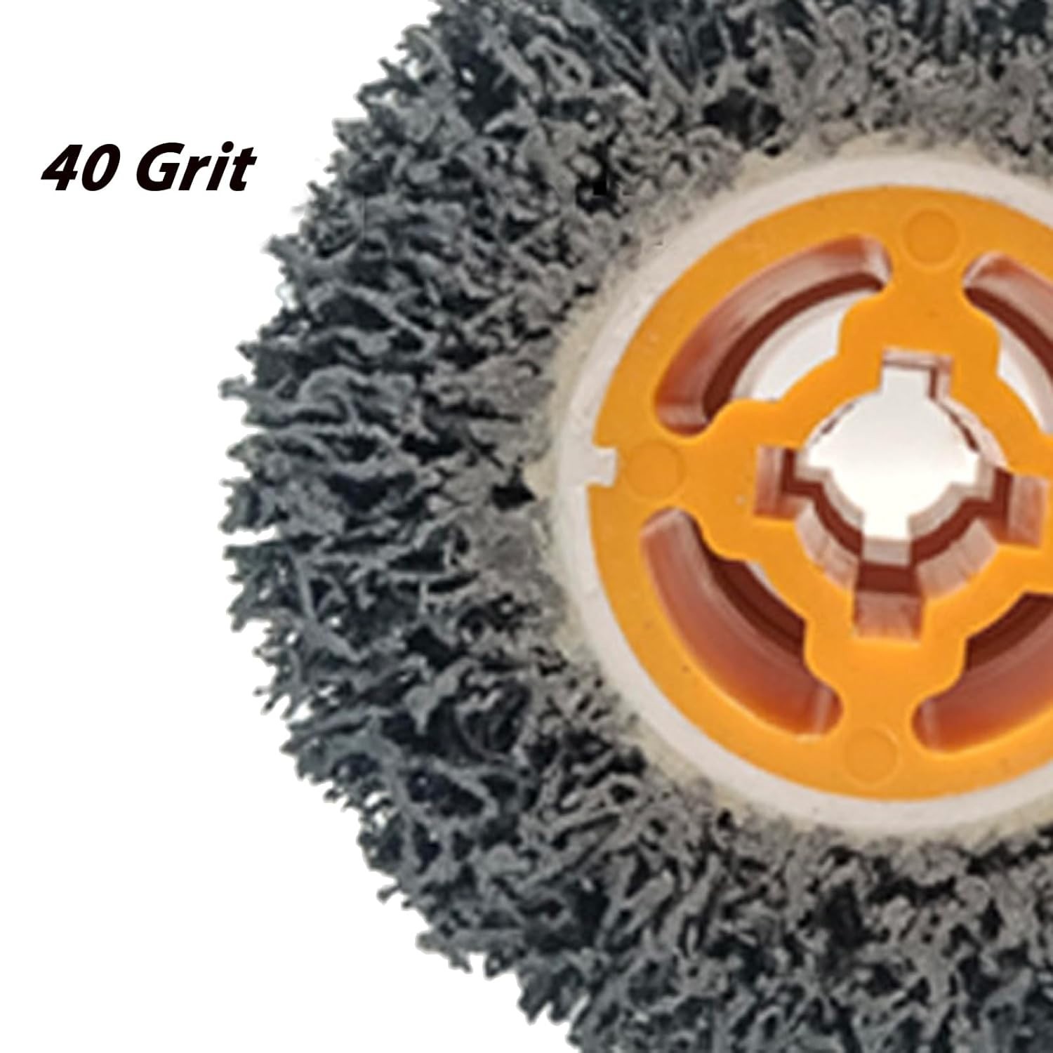 Surface Conditioning Drum Abrasive Wheel 40 Grit Burnishing Tool for Metal