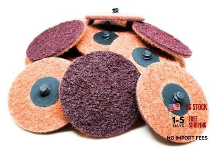 Medium 3″ Sanding Discs – Quick Change Nylon Surface Conditioning Discs – Medium