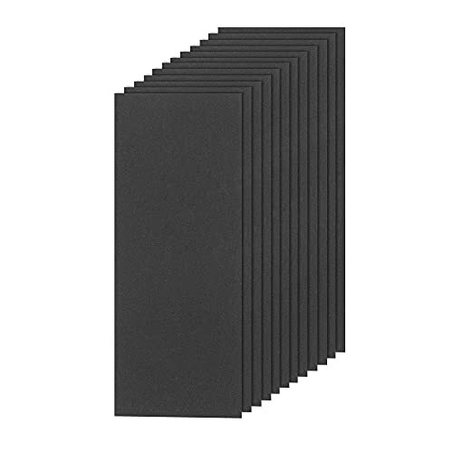 12 Dry Wet Abrasive Sandpaper Sheets Assorted Grit(400/600/800/1000/1200/1500)