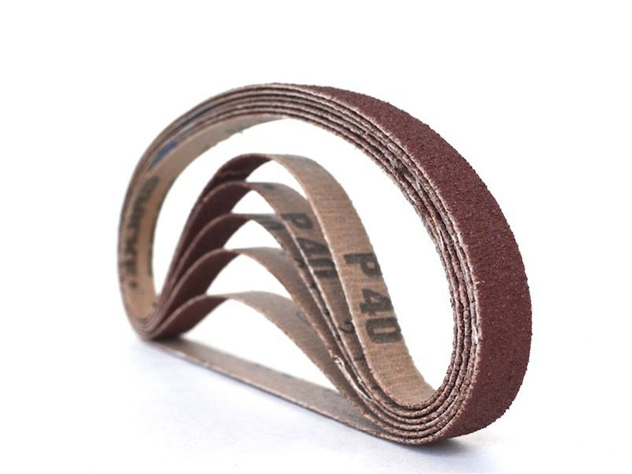 1/2 Inch X 24 Inch Alum Oxide Cloth Air File Sanding Belts