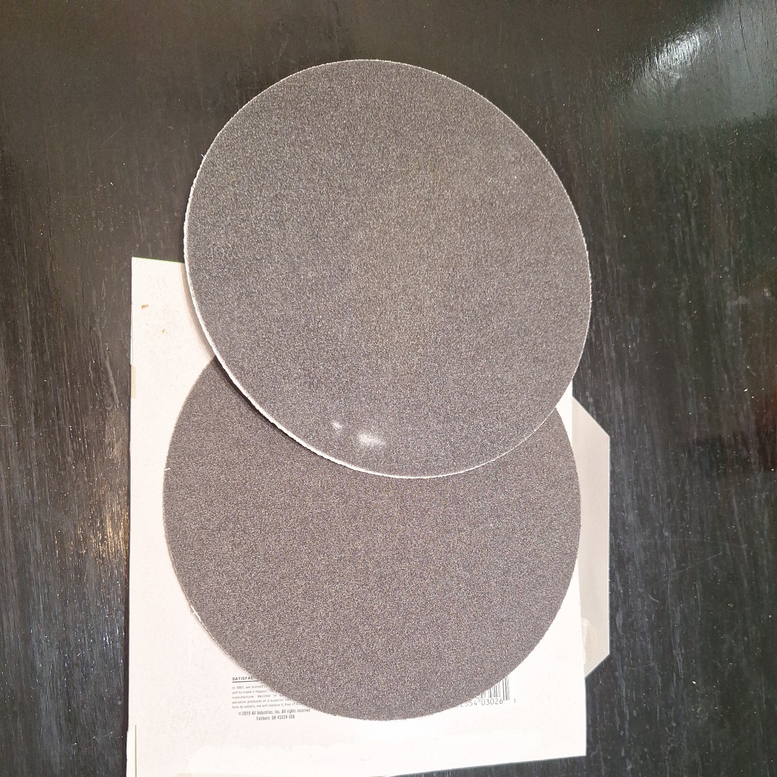 Gator Blade 8 In. 120/80 Grit Stick-On Sanding Disc (2-Pack) 3026 Gator Blade