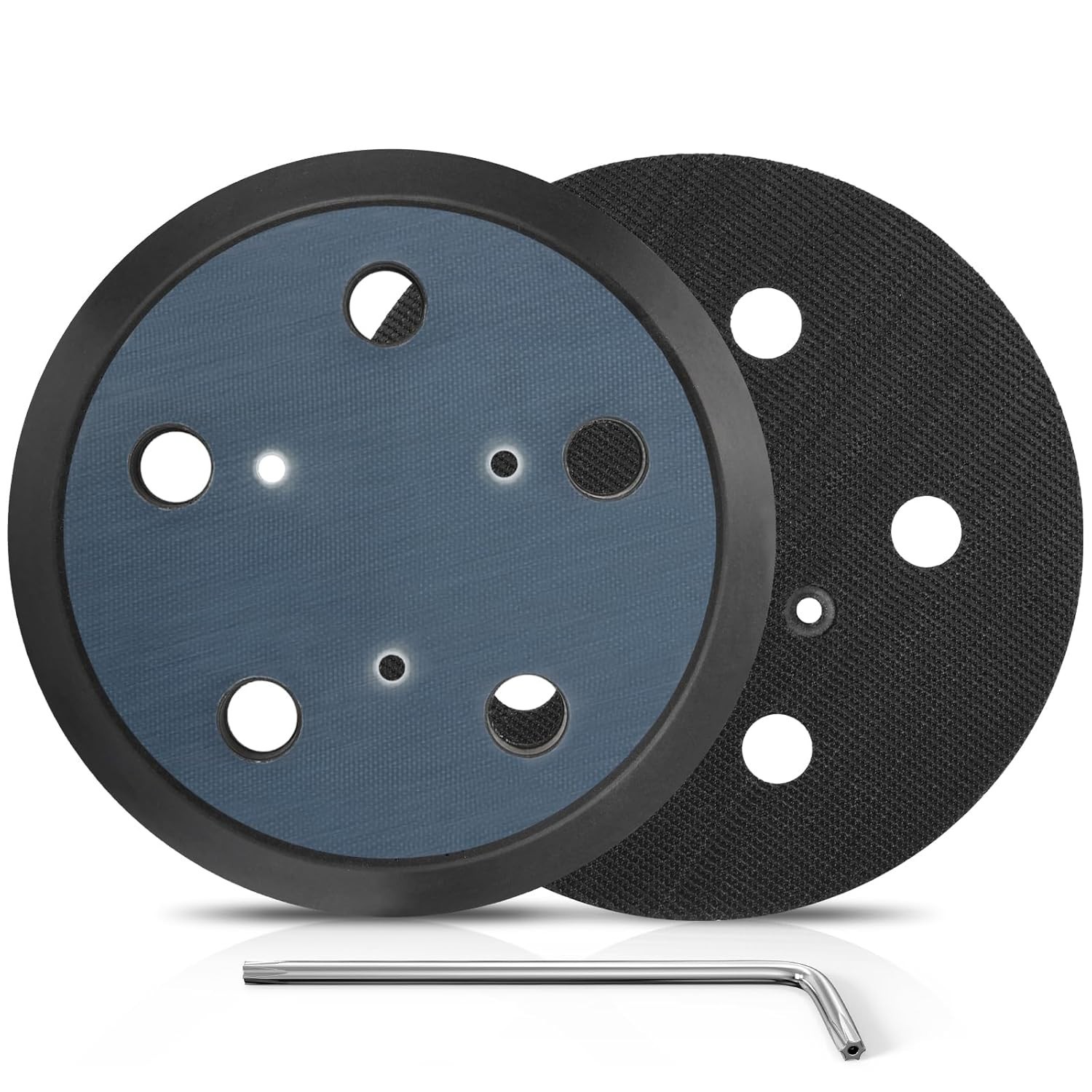 Orbital Sander Replacement Pad 5 Inch 2 Pack for Porter Cable Random Orbit Sa…