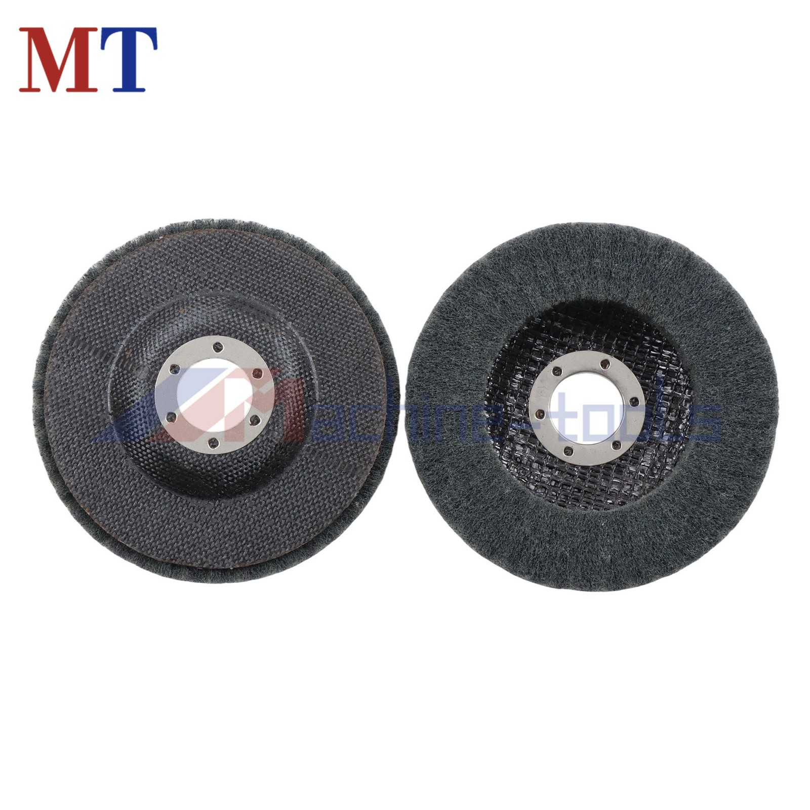 15 Pcs 180/320/600 Grit 4-1/2 Inch Scour Flap Discs Scouring Pad Polishing Wheel