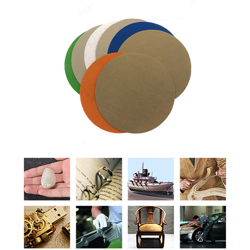7” 180mm Wet and Dry Sanding Discs Hook & Loop Sandpaper Pads 60 – 10000 Grit