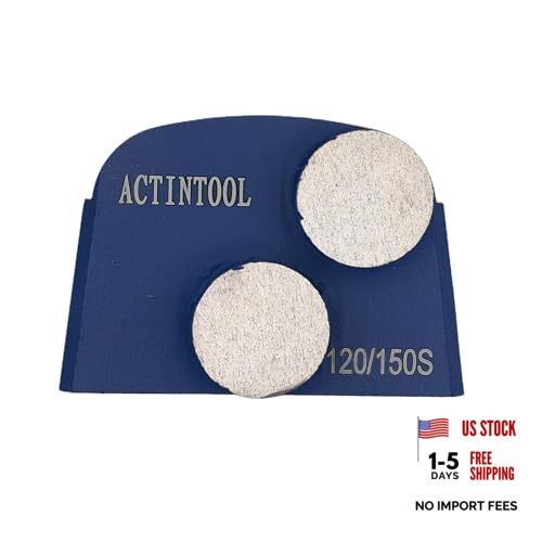 Diamond Two 12.5mm Thick Button Segment Metal Bond Segment Soft Bond 120/150