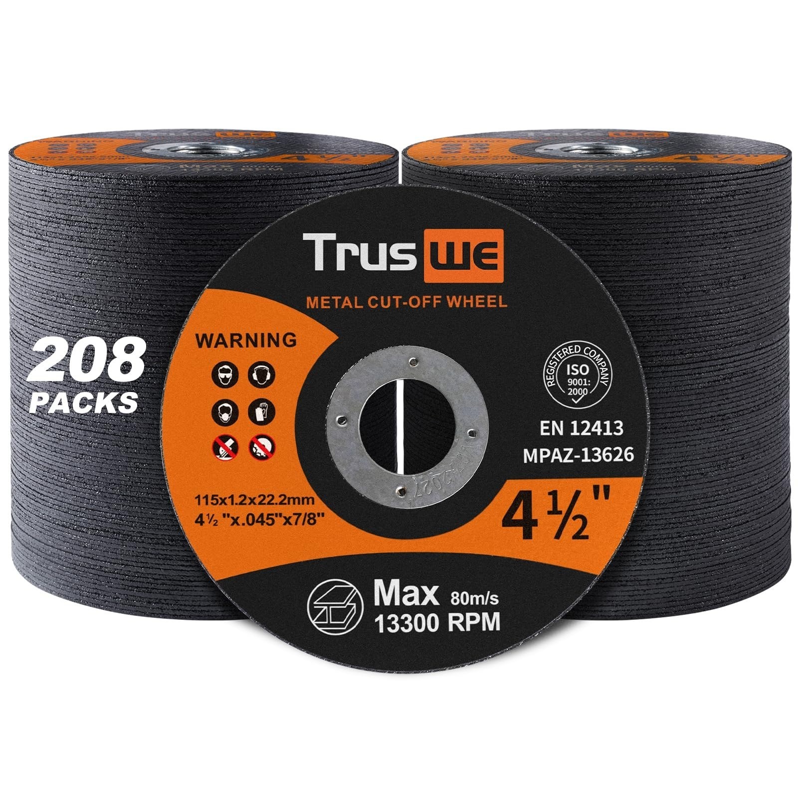 6″ Cut Off Wheels for Angle Grinder – 25 PCS Ultra Thin Cutting Discs