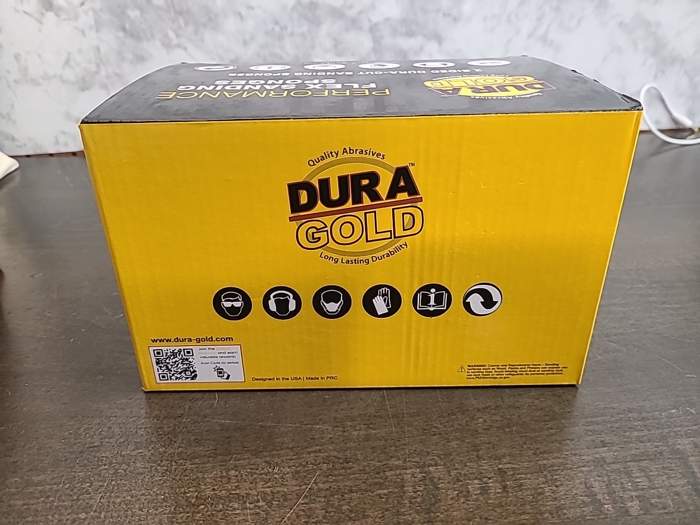Dura-Gold Double-Sided Sanding Sponge Grit Variety Pack, Box of 20,