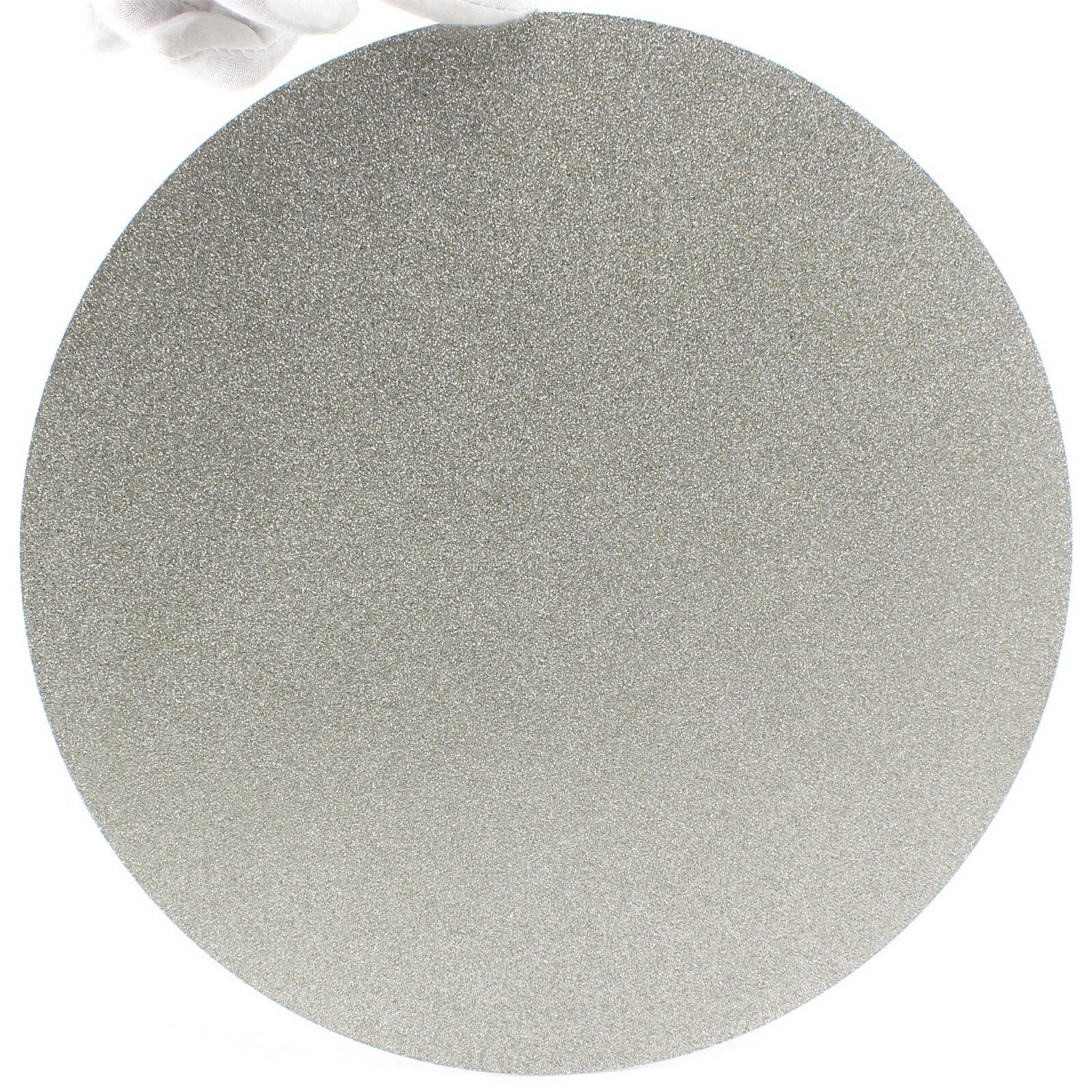 10″ inch NO CENTER HOLE 120 Grit Diamond Coated Flat Grinding Disc Abrasive Tool