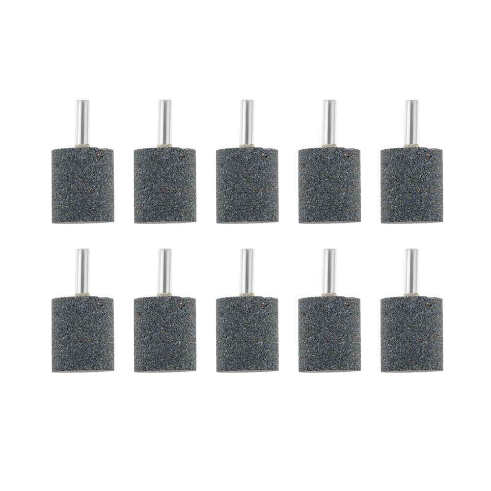 10 Pack Cylindrical Grinding Stone 25mm Use For Rough Grinding Of Ordinary Steel