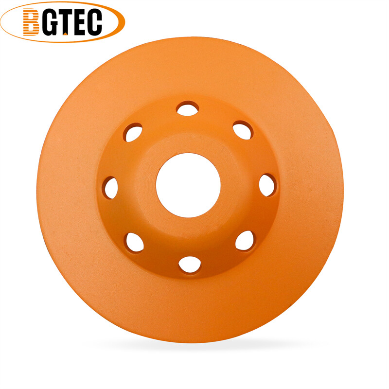 Diamond Row Grinding Cup Wheel Polishing Disc for Concrete Marble Granite 5 inch