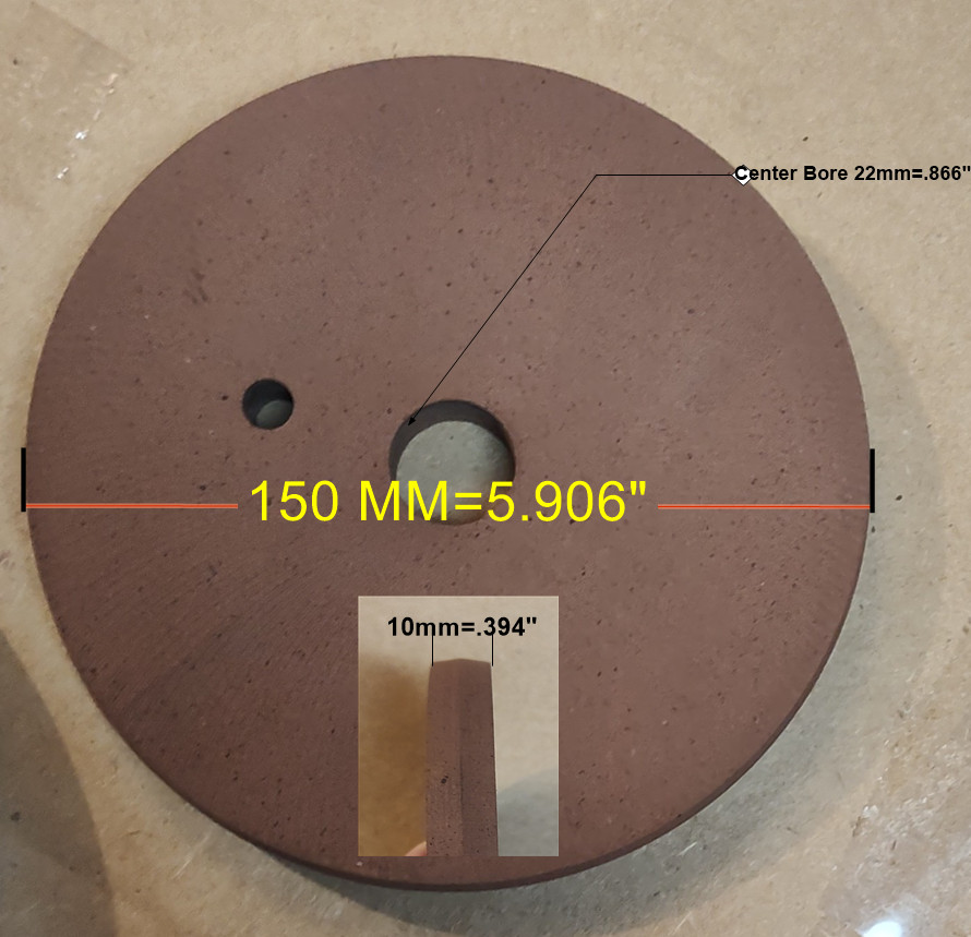 BD Glass Polish Wheel Peripheral BD Polish Disc Polishing Glass Edge