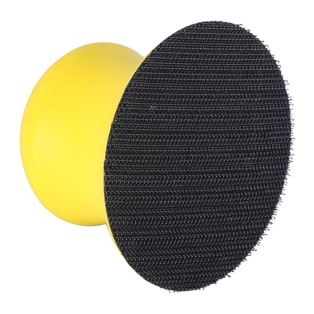 2/3/5inch Round Foam Sanding Pads “ Pu Hook & Loop Foam Hand Sanding Block For W
