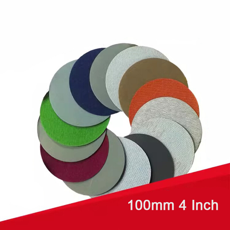 4 Inch 100mm Wet & Dry Sponge Sanding Discs 1500-10000 Grit Hook&Loop Sandpaper