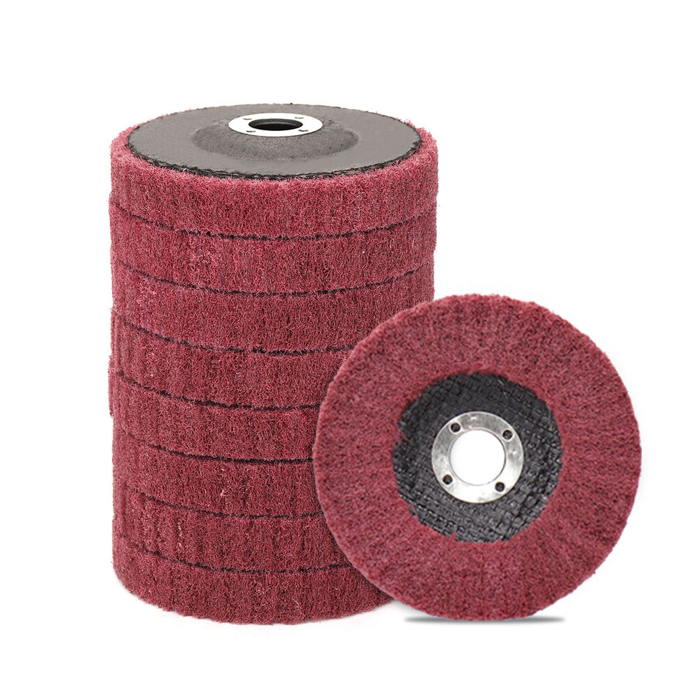 2/4/8Pcs 4Inch Nylon Flap Discs Metal Polishing Buffing Wheel for Angle Grinder