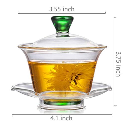 Gaiwan Traditional Kongfu Tea Cup 170ml – Classic Set with Classic Design