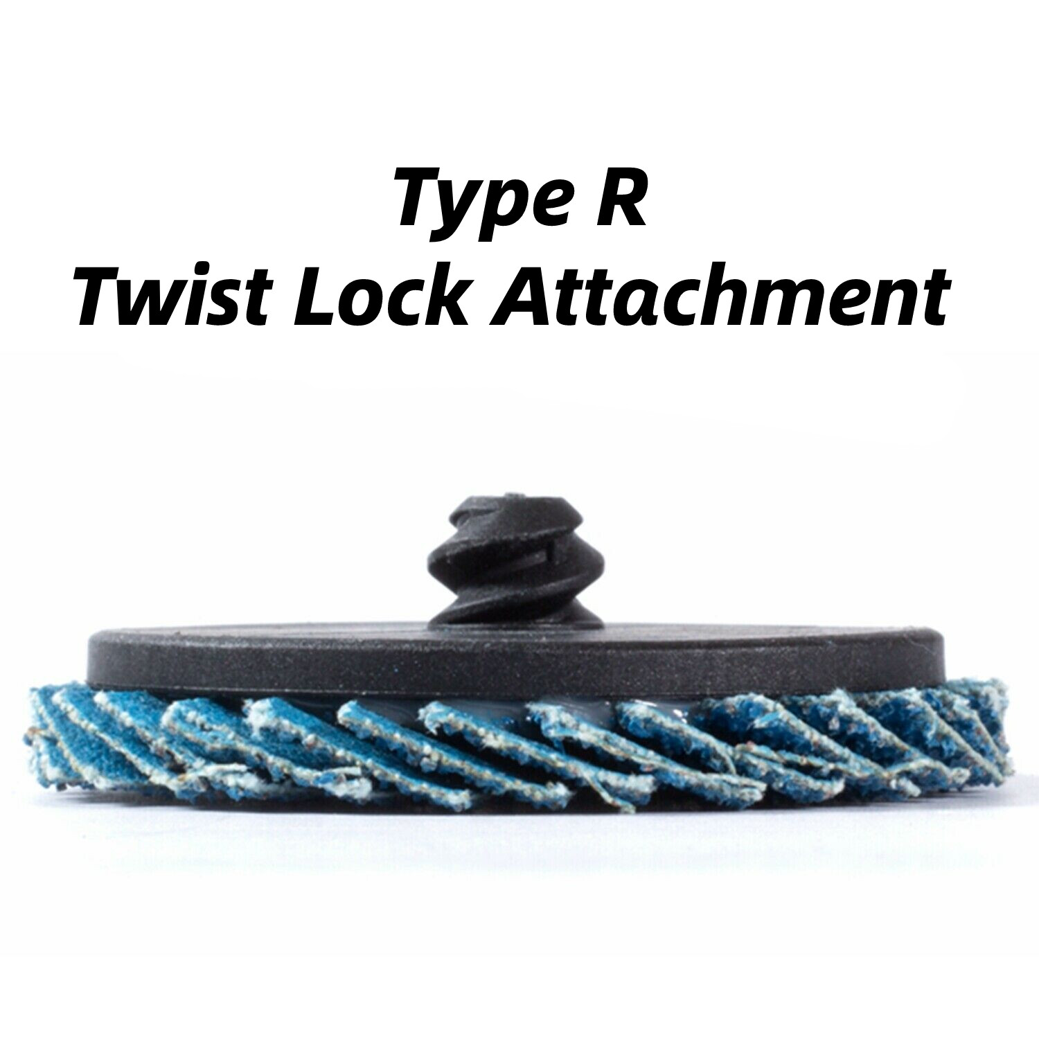2 inch Blue ZA Flap Discs 40 Grit R-Type Roll Lock Sanding Grinding Discs Wheels