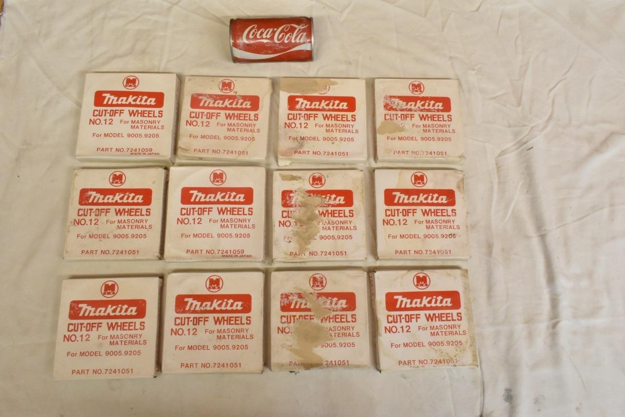 Makita Cut-Off Wheels No.12 125×2.7x22mm 5pcs For Masonry 12 NOS Boxes of 5