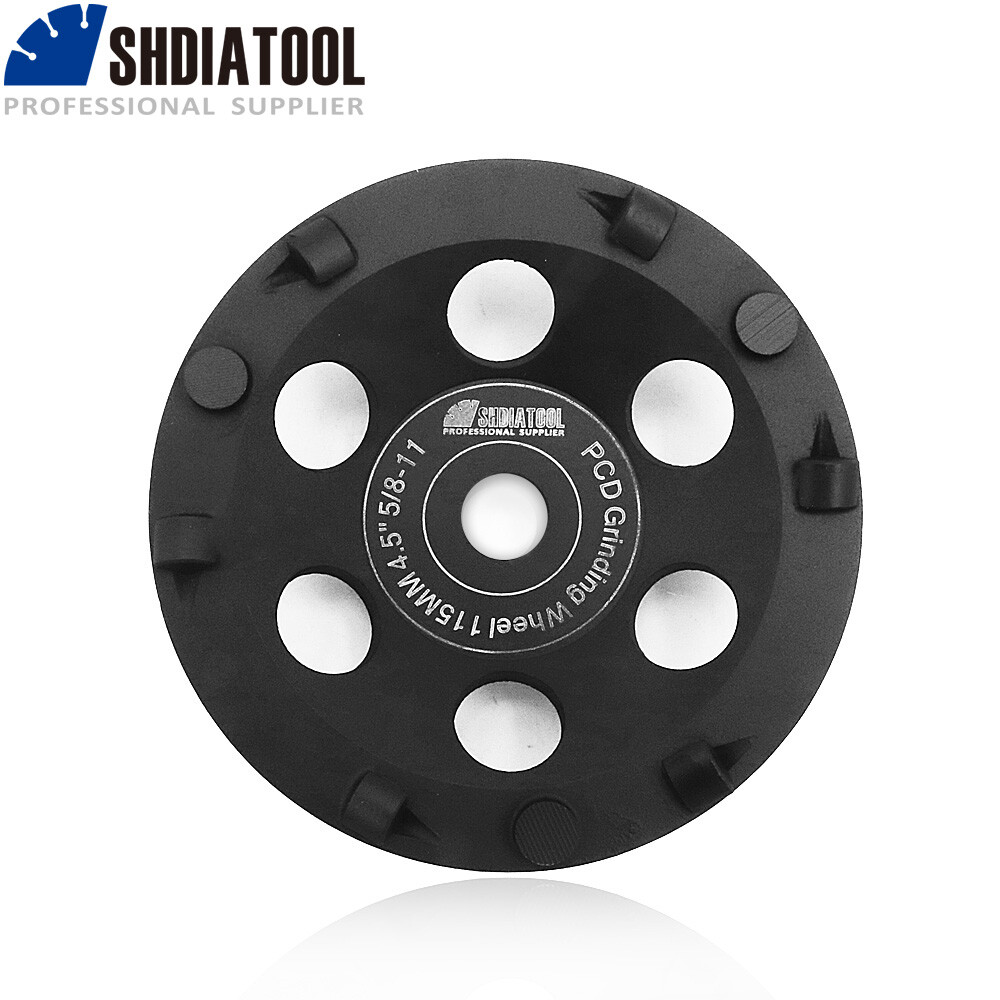 4.5″ PCD Grinding Cup Wheel Polycrystalline Diamond Grinding Wheel Grinder 5/8