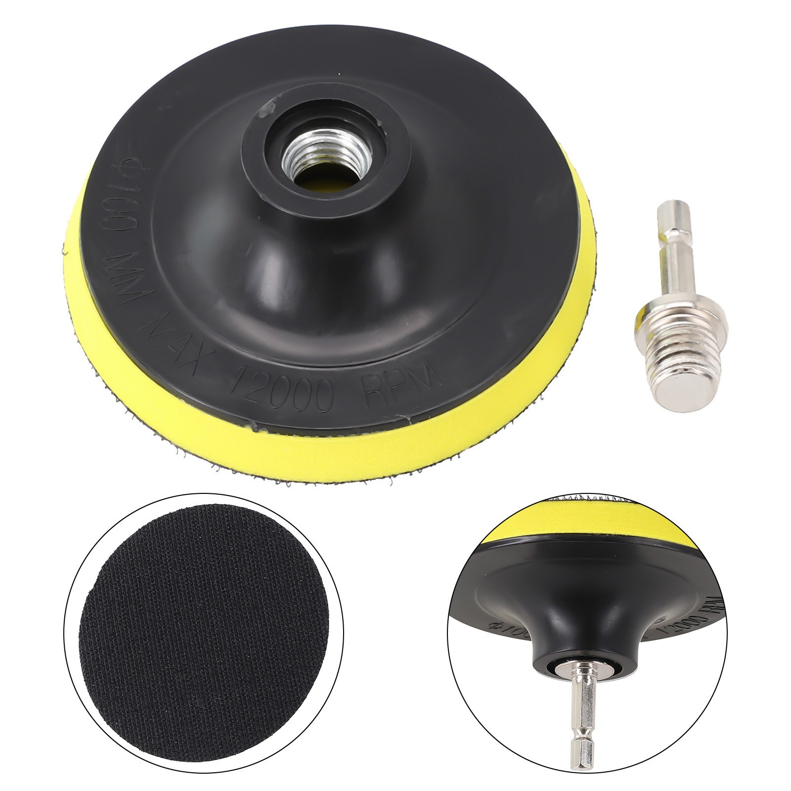 Polishing Plate Polishing Pad Polyurethane Shank Stainless Steel Polishing