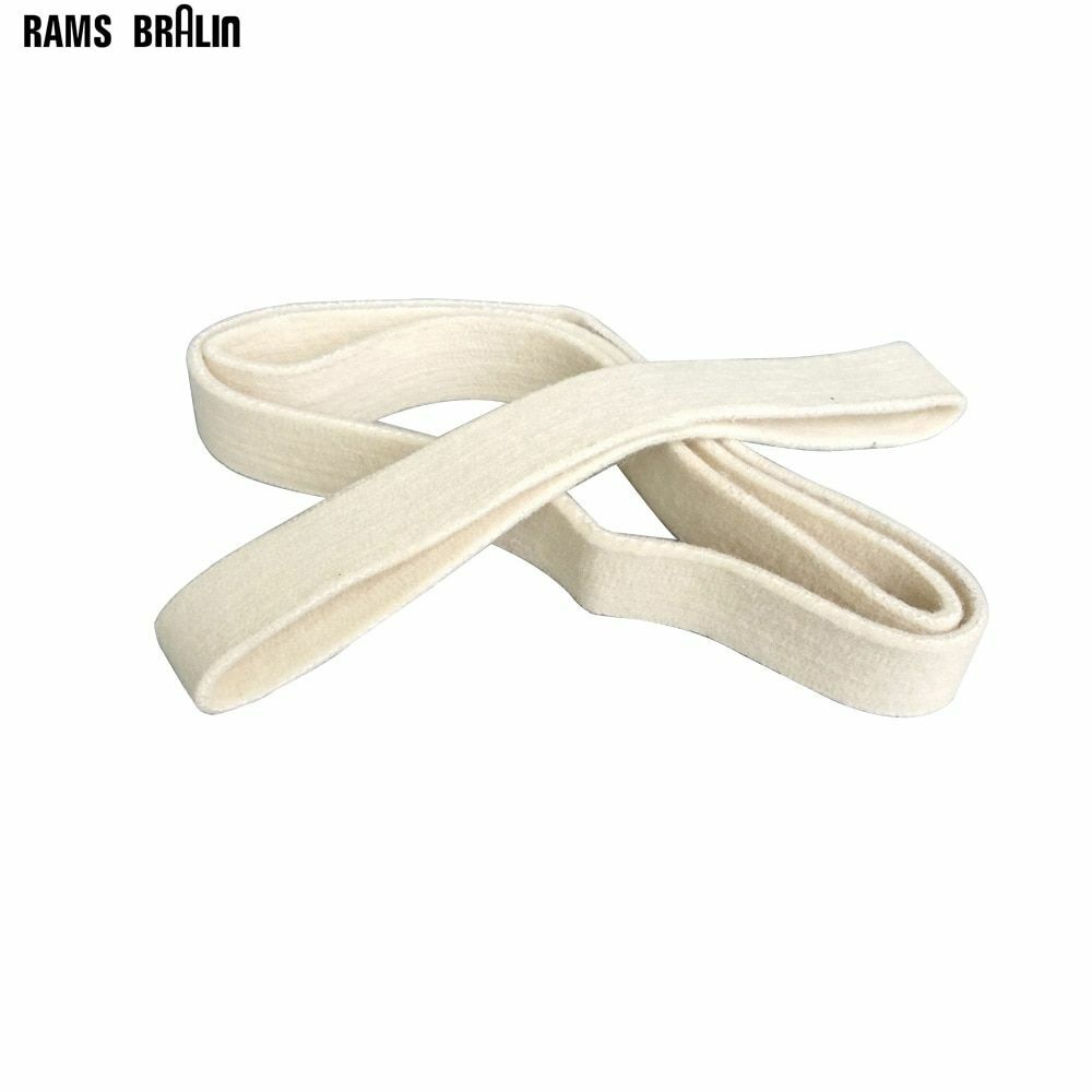 Wool Felt Polishing Belt Stainless Steel Pipe Sanding Belts 3 pieces 40*740mm