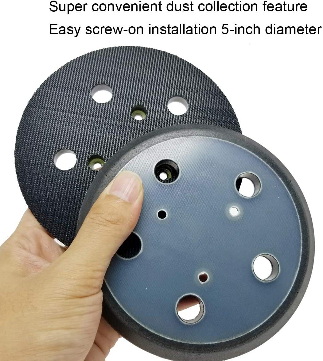5″ Orbital Sander Replacement Pad Hook Loop 5-Hole 3-Screw for Porter Cable 333