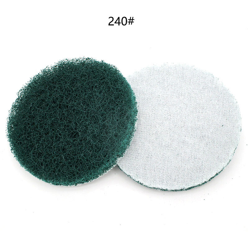 5″ 125mm Scouring Pad Hook & Loop Abrasive Cleaning Pad 240-1500 Grit Polishing