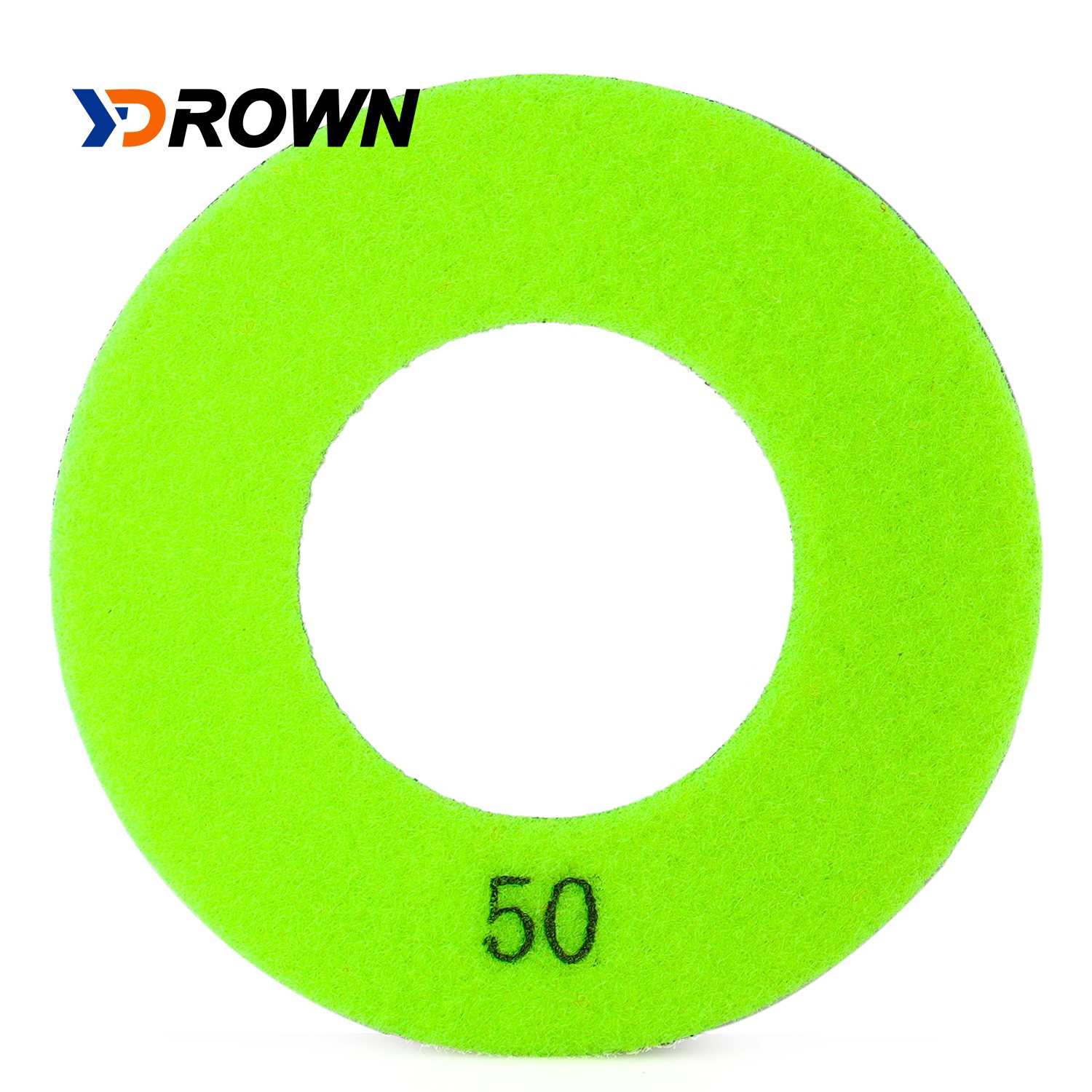 5″ 2PCS Diamond Polishing Pad 2mm Thickness Sanding Disc Dry Use Polisher Tool