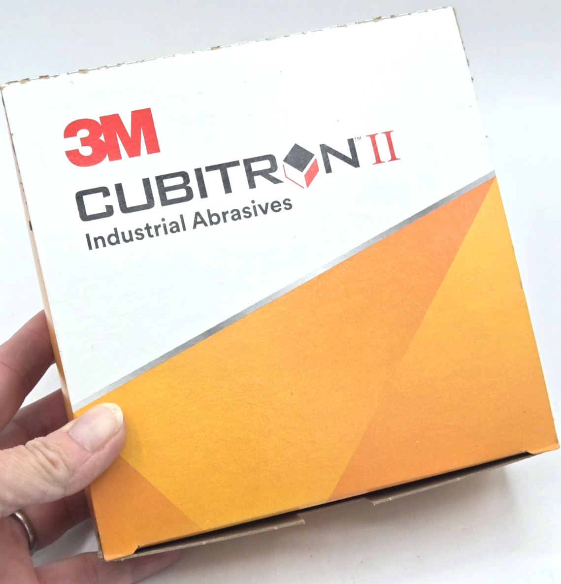 *50/Box* 3M Cubitron II 775L Hookit 6″ Film Discs 400+ Grain 05059 *New*