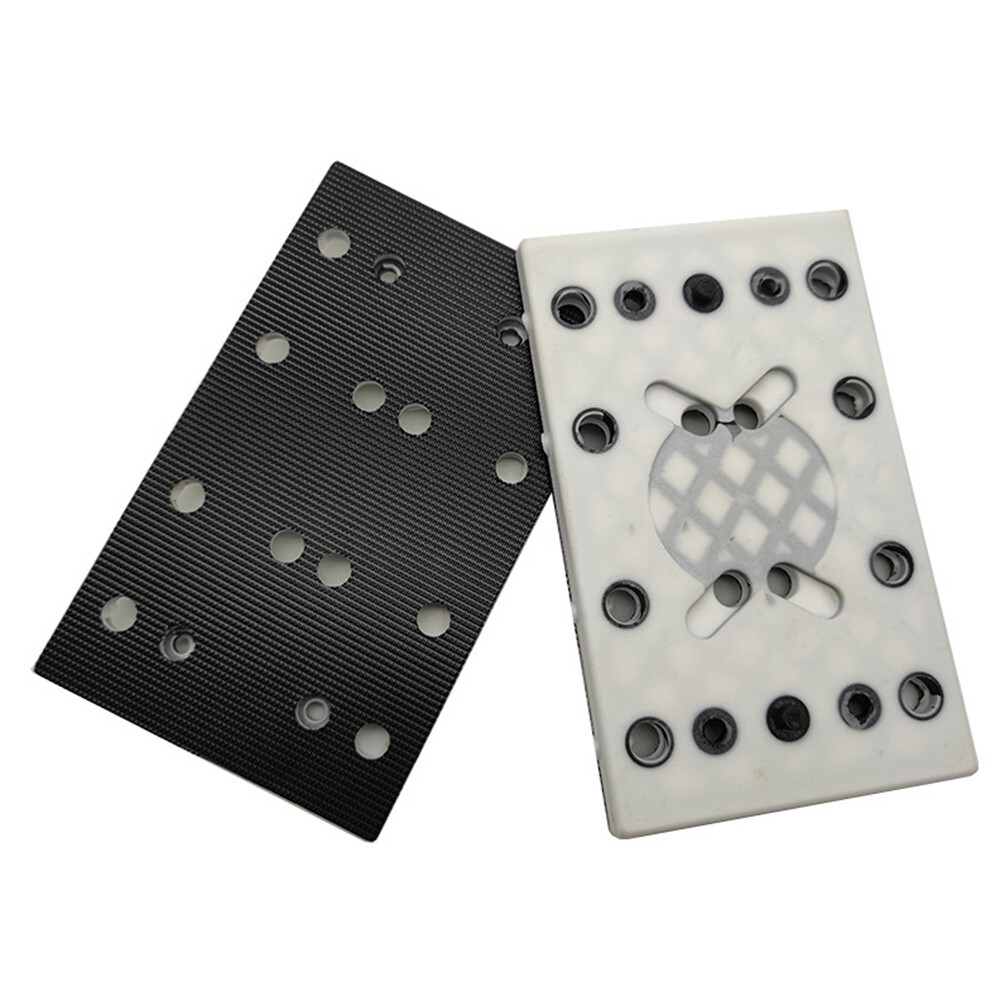 130x80mm Sanding Pad 12 Holes Replacement Backup Plate for RTS 400 REQ