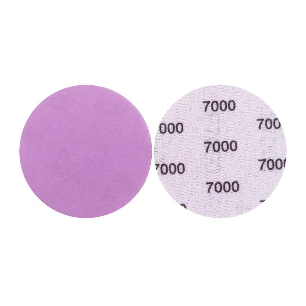 50X Hook Loop Sanding Discs 60-10000 Grit for Drill Wet Dry Sandpaper Pad 3in