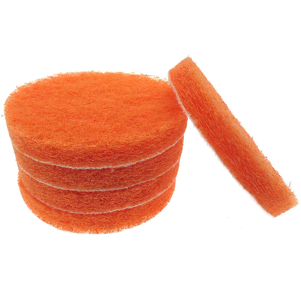 1″2″3″4″5″6″7″ In Scouring Pad Hook & Loop Nylon Fiber Sanding Discs P240-P3000