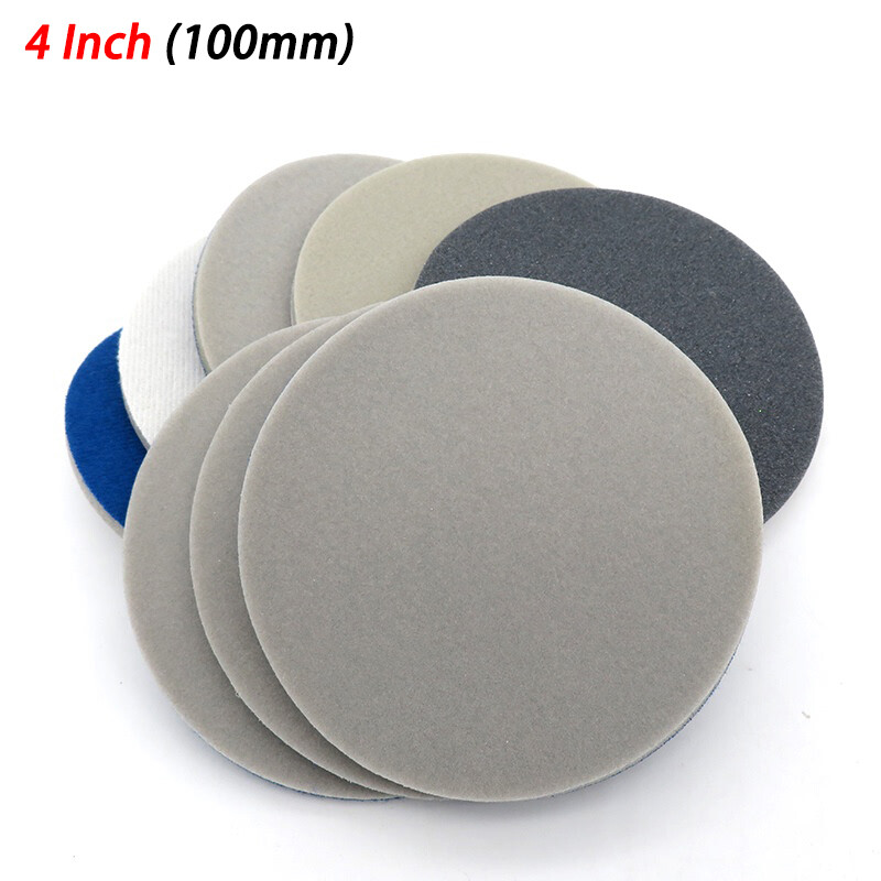 1″ – 6″ Sponge Sanding Discs 300 – 3000 Grit Hook & Loop Wet and Dry Sandpaper