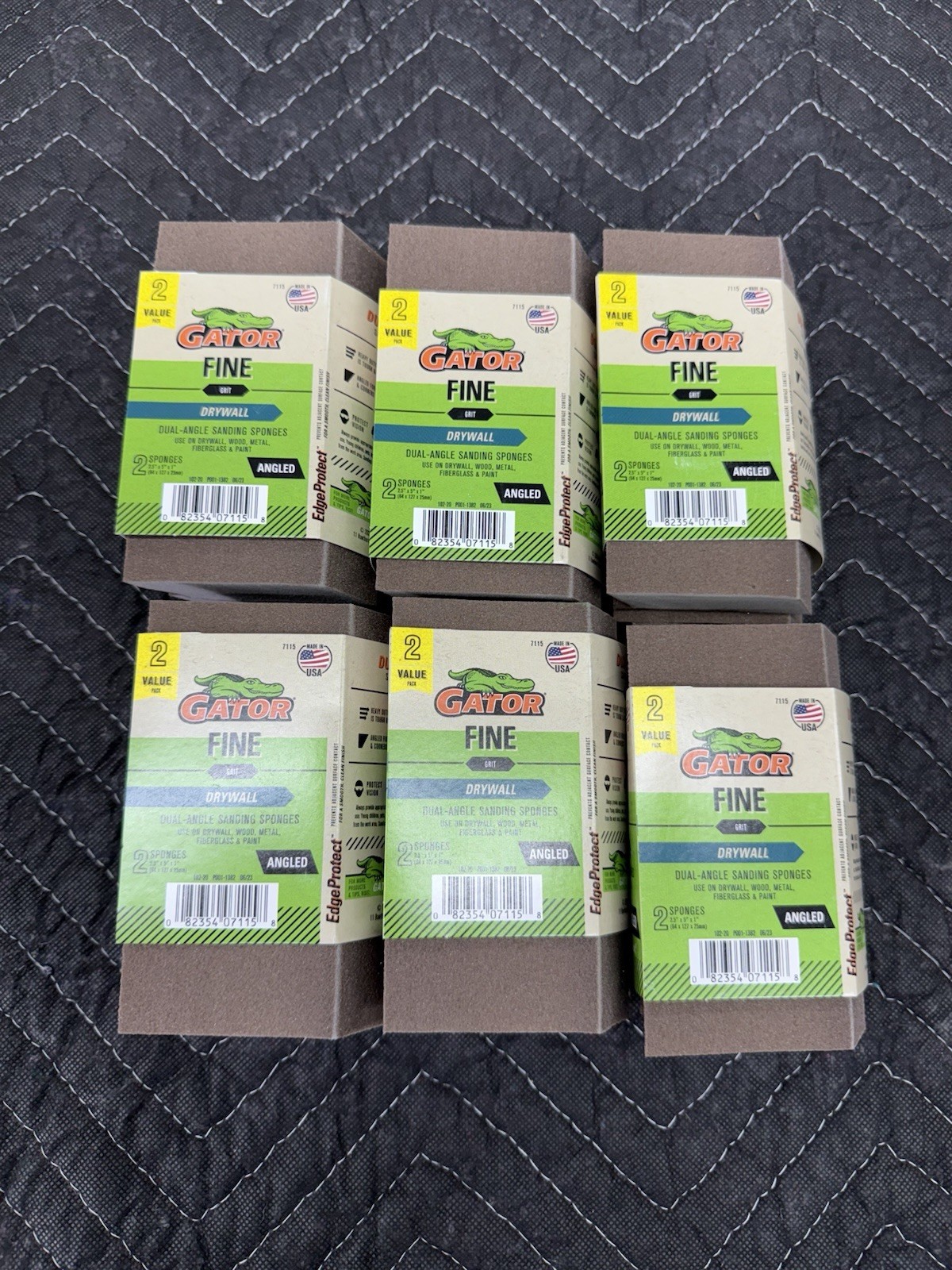 Gator Fine Grit Drywall Dual Angle Sanding Sponges 120