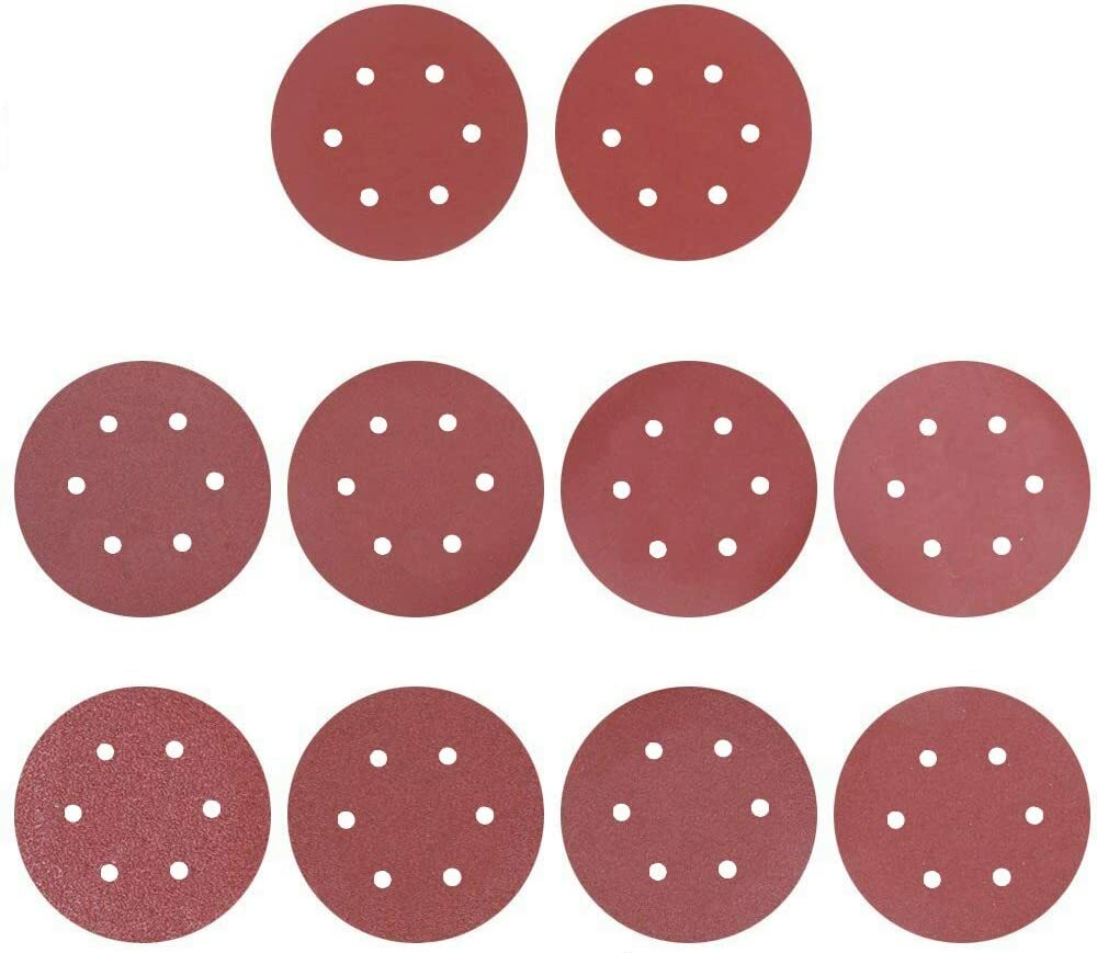 10 PCS 9 Inch Sanding Paper for Drywall Sander with 6 hole Design