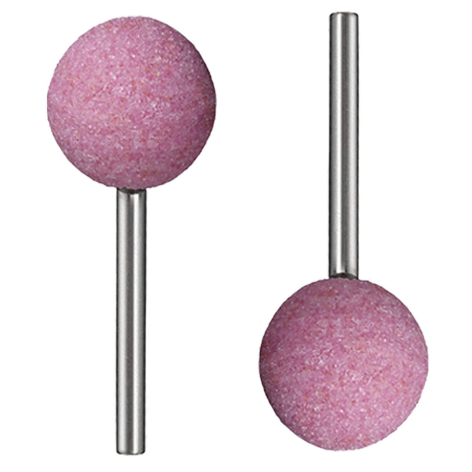 1/4 Inch Shank Ball Shaped Abrasive Mounted Stone Grinding Wheel Rotary Tools…