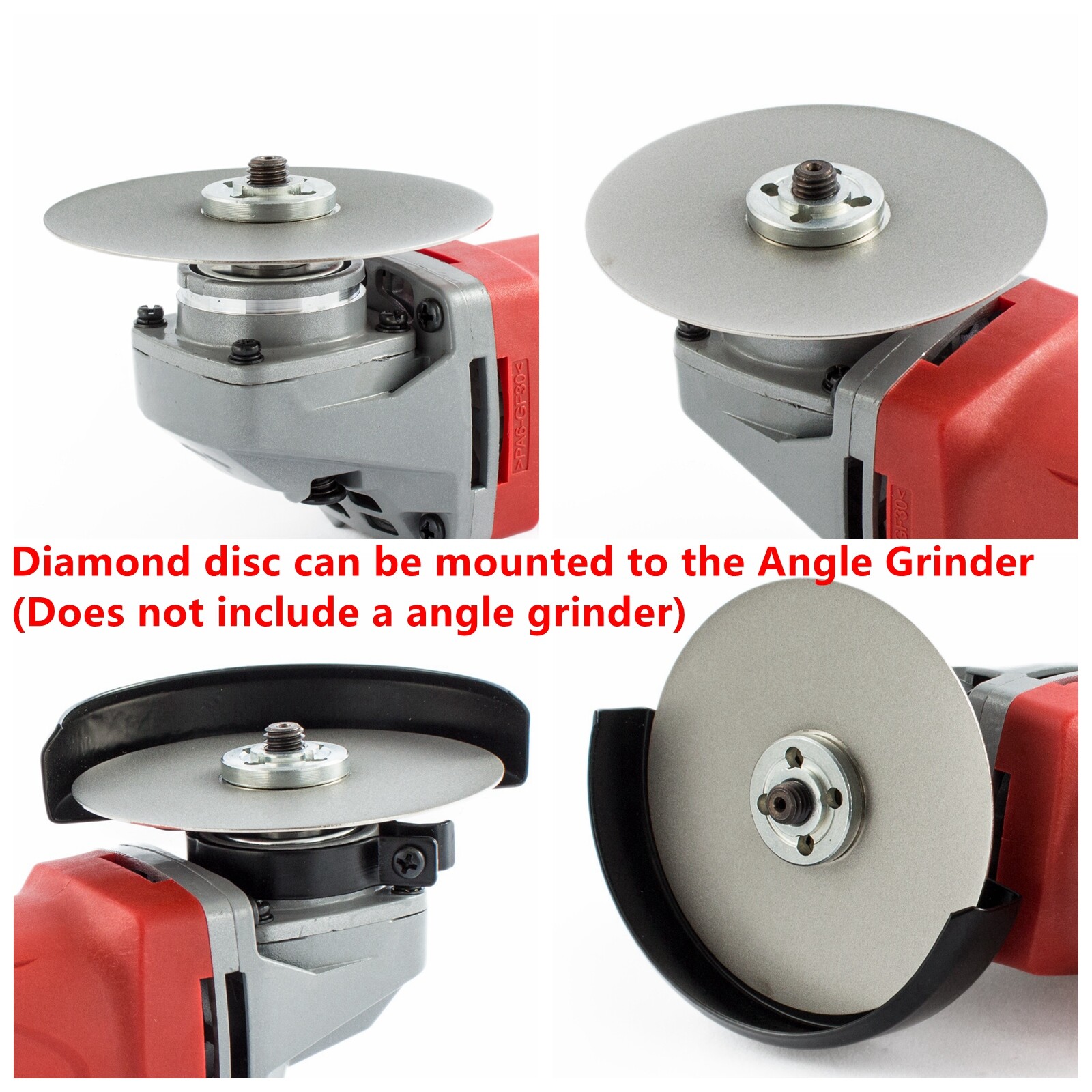 4″ in Grit 80-3000 Diamond Grinding Discs Flat Lap Disk Lapidary Tools for Stone