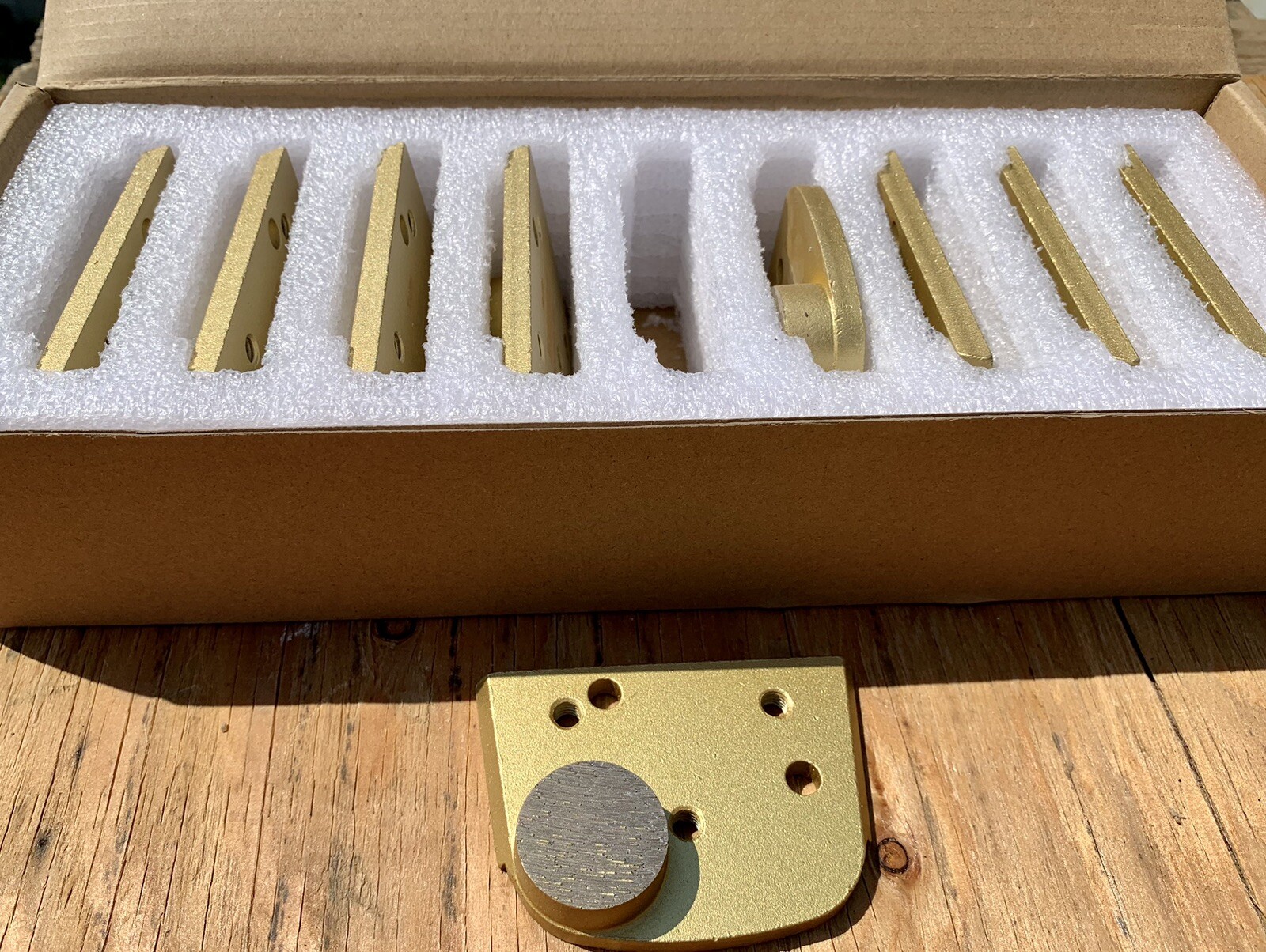 9 Set Diamond Grinding Discs 30/40S for Lavina, Edco Magnatrap, Onfloor Grinders