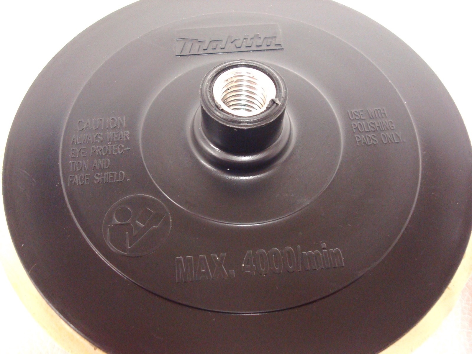 QTY 2 Makita # 743052-5 Genuine 7” Hook & Loop Backing Pad PV7001C 9227C 9237C