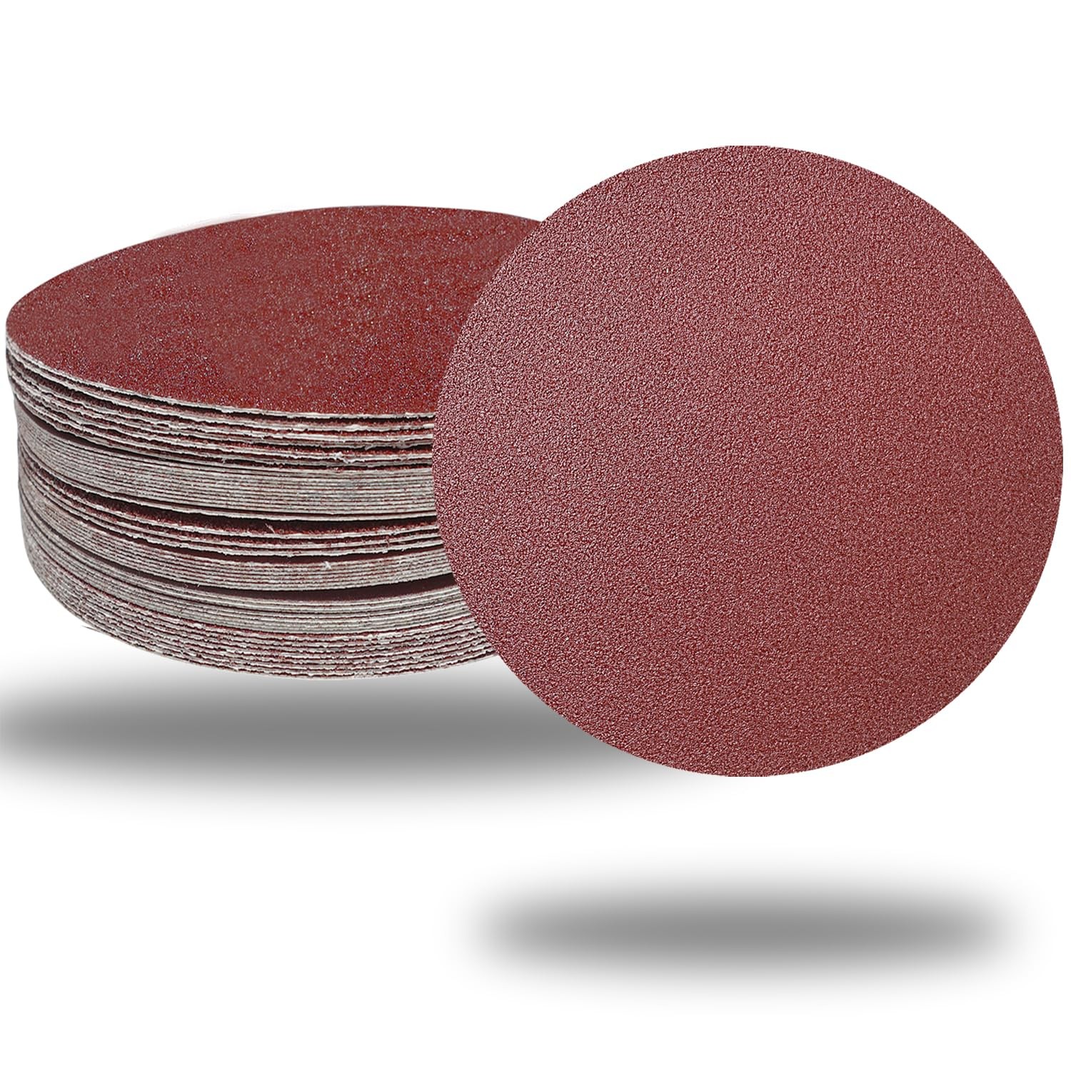 60 Pcs 5 Inch Sanding Discs PSA 80400 Grit for DA Sander Woodworking Metal
