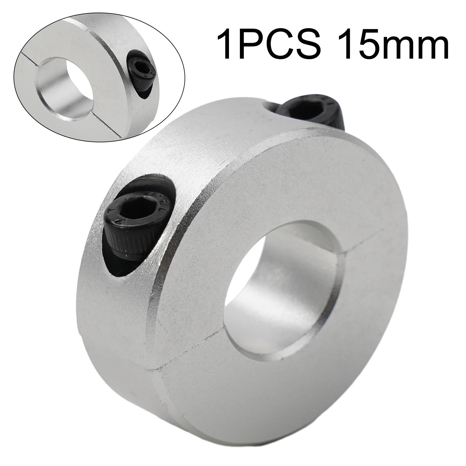 Fixed Rings Clamp Collar Double Split 13mm/15mm/16mm/20mm/25mm/30mm New