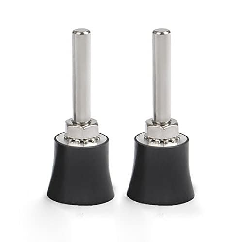 2 Pack 1 Inch Roll Lock Sanding Pad Holder Quick Change Disc Adapter 1/4 Shank